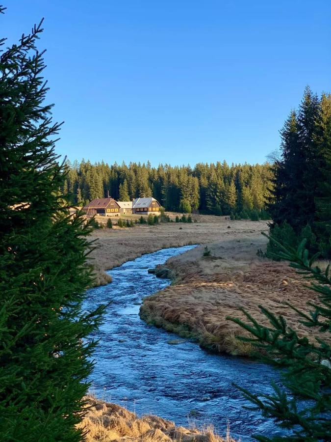 Horská Kvilda - Ubytování U Chvalů Exterior foto